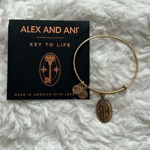 Alex & Ani bracelet “key to life” in excellent condition in box with card